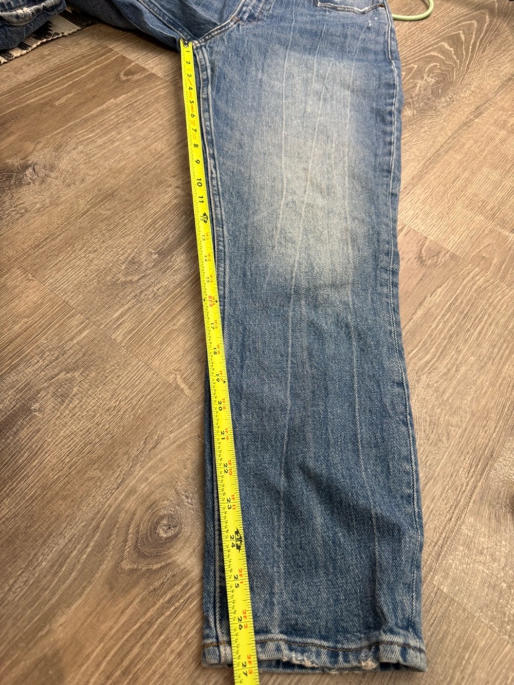 Abercrombie & Fitch Curve Love High Rise Mom Jeans Blue 27 - Picture 9 of 10
